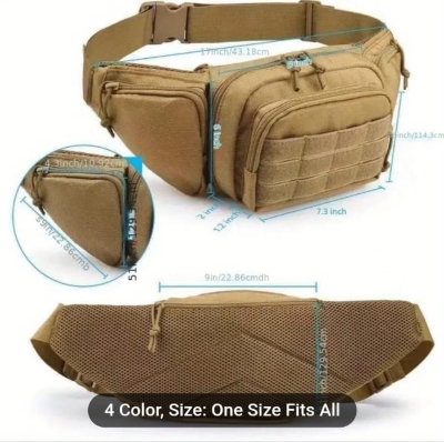 Fanny bag Tan5